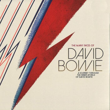 Vinylskiva Various Artists - Many Faces Of David Bowie (Red & Blue Coloured) (2 LP) - 1