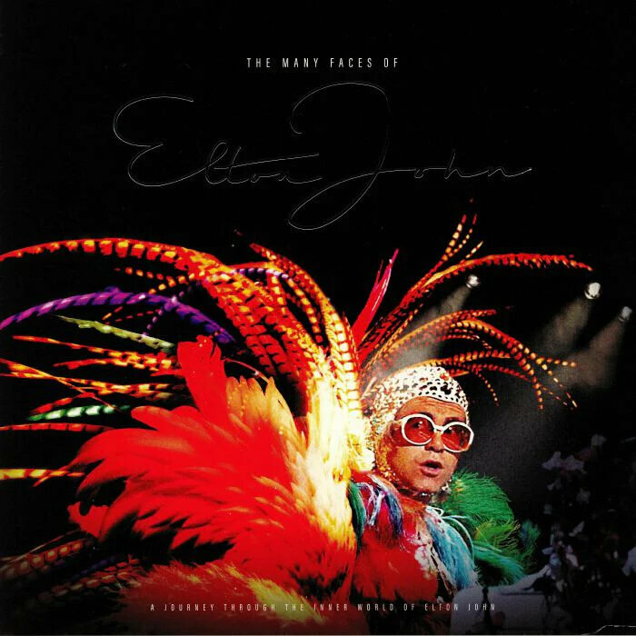 Płyta winylowa Various Artists - Many Faces Of Elton John (Yellow & Blue Coloured) (180g) (2 LP)