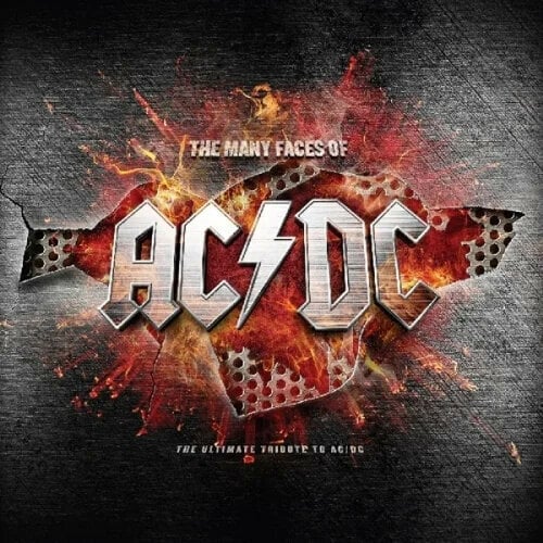 Грамофонна плоча Various Artists - Many Faces Of AC/DC (Transparent Yellow Coloured) (2 LP)