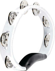 Ročna tamburica Meinl HTWH Headliner Series Hand Held ABS White Ročna tamburica