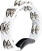 Classical Tambourine Meinl HTMT1WH Headliner Series Hand Held ABS Tambourine