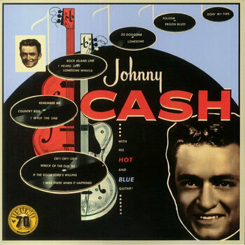 Disco de vinilo Johnny Cash - With His Hot And Blue Guitar (70th Anniversary) (Remastered 2022) (LP) - 1