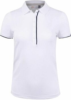 Polo Shirt Kjus Womens Sia Polo S/S White 36 Polo Shirt - 1