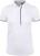 Polo Shirt Kjus Womens Sia Polo S/S White 36 Polo Shirt