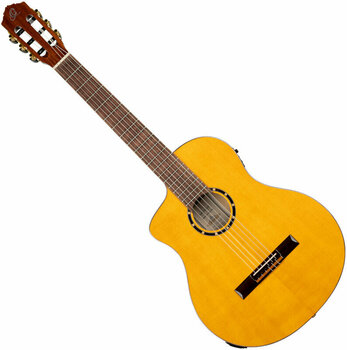 Gitara klasyczna z przetwornikiem Ortega RCE170F-L 4/4 Stain Yellow - 1