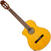 Klassinen kitara esivahvistimella Ortega RCE170F-L 4/4 Stain Yellow