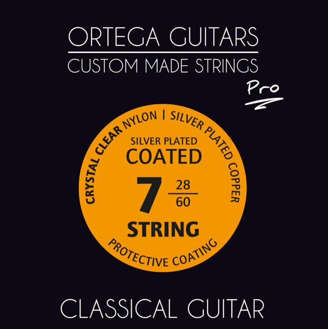 Nylonové struny pre klasickú gitaru Ortega NYP7