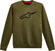 Sweatshirt Alpinestars Ageless Crew Fleece Military Green/Black S Sweatshirt
