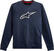Sweatshirt Alpinestars Ageless Crew Fleece Navy/Grey 2XL Sweatshirt