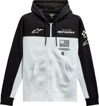 Sweatshirt Alpinestars H Block Hoodie Black/White XL Sweatshirt - 1
