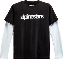 Angelshirt Alpinestars Stack LS Knit Black/White