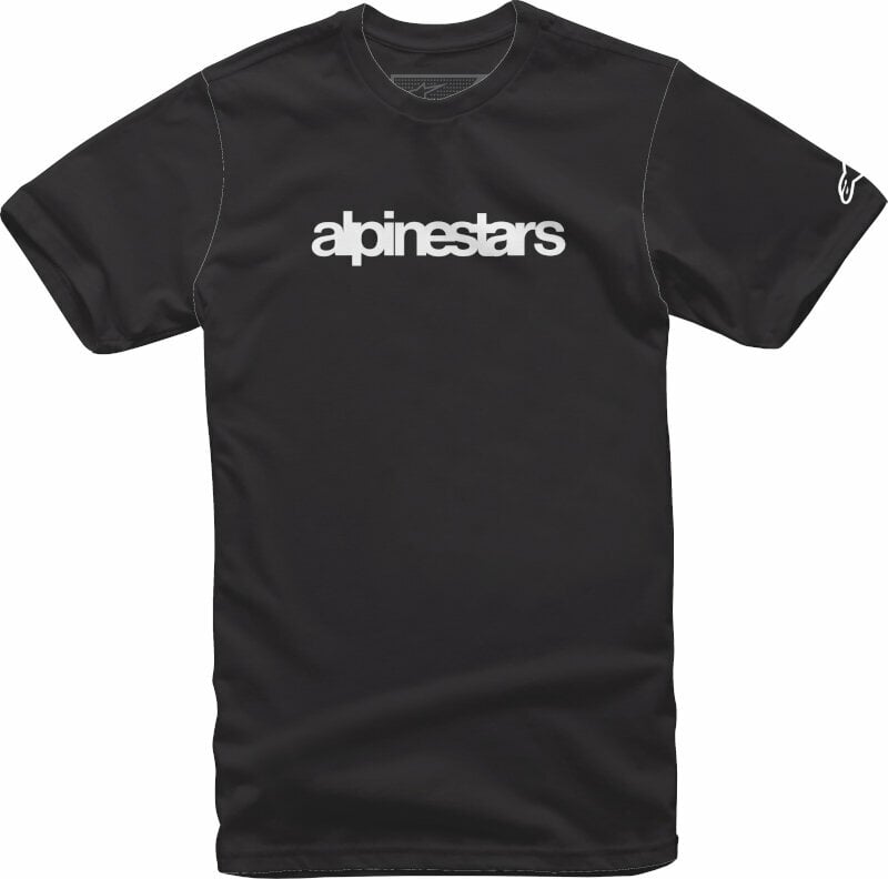 T-Shirt Alpinestars Heritage Logo Tee Black/White L T-Shirt