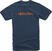 T-shirt Alpinestars Heritage Logo Tee Navy/Rust XL T-shirt