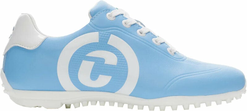 Chaussures de golf pour femmes Duca Del Cosma Queenscup Women's Golf Shoe Light Blue/White 36