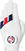 Gloves Duca Del Cosma Men's Hybrid Pro Brompton Golf Glove LH White/Navy/Red S