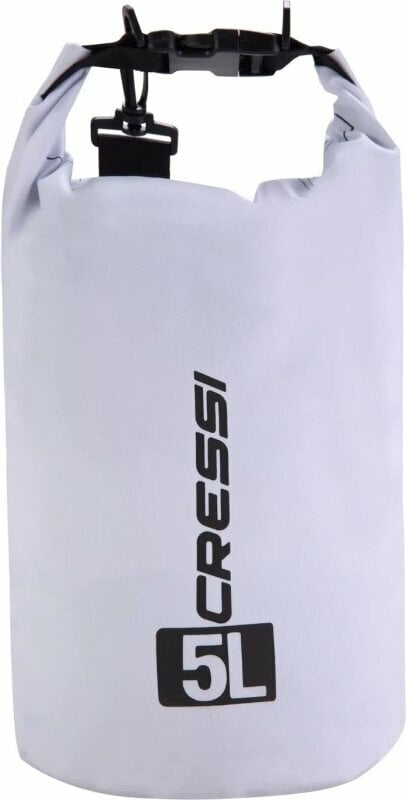 Borsa impermeabile Cressi Dry Bag White 5L
