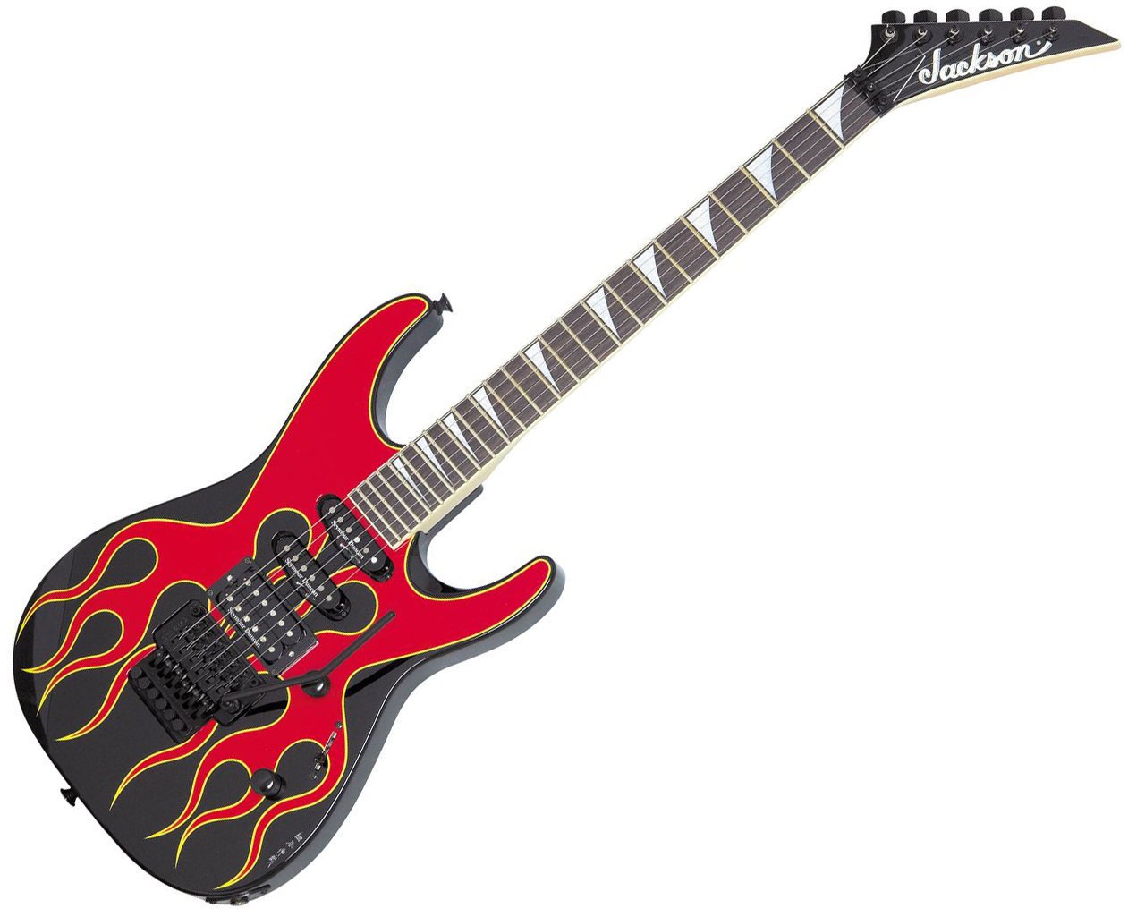 Guitare électrique Jackson DK2 Dinky Hot Rod Flames