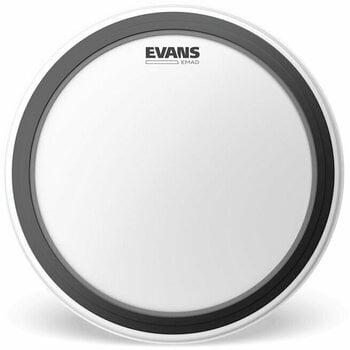 Drum Head Evans BD20EMADCW EMAD Coated White 20" Drum Head - 1