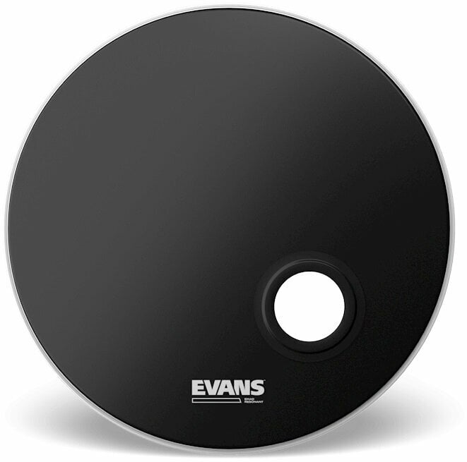 Cabeza de tambor resonante Evans BD22REMAD EMAD Reso 22" Negro Cabeza de tambor resonante