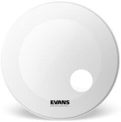 Resonant Drum Head Evans BD26RGCW EQ3 Coated White 26" White Resonant Drum Head