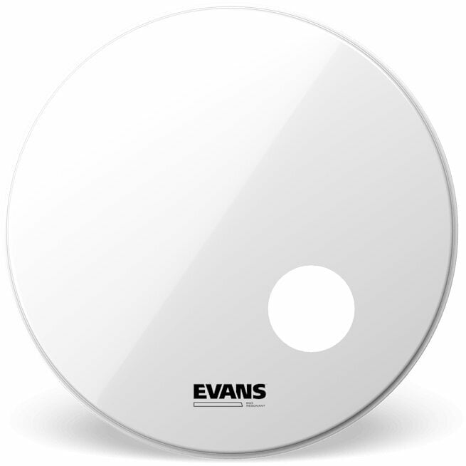Resonantievel voor drums Evans BD20RSW EQ3 Reso Smooth 20" Wit Resonantievel voor drums