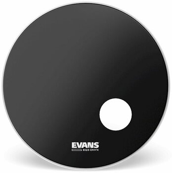 Resonantievel voor drums Evans BD18RONX EQ3 Onyx Coated 18" Zwart Resonantievel voor drums - 1