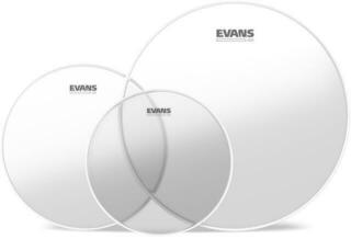 Trommeskind sæt Evans ETP-G2CLR-F Fusion G2 Clear Trommeskind sæt