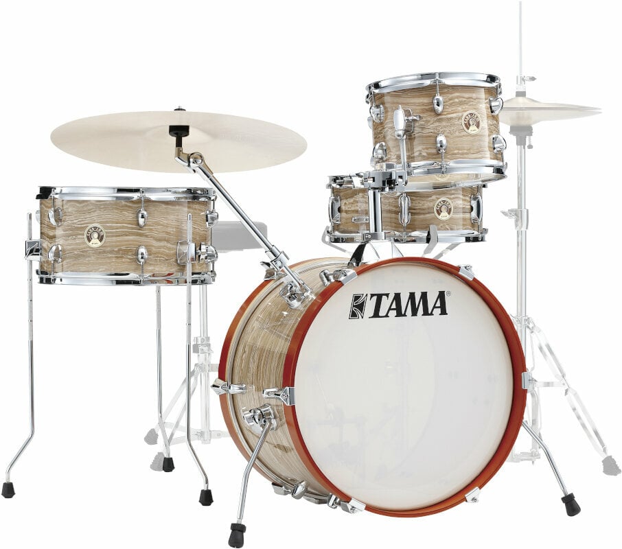 Set akustičnih bobnov Tama LJK48S-CMW Club Jam Cream Marble Wrap
