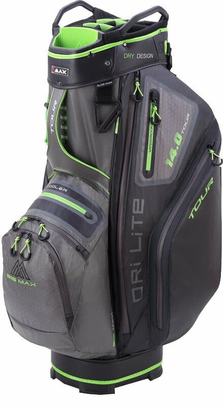 Golf Bag Big Max Dri Lite Tour Black/Lime Golf Bag
