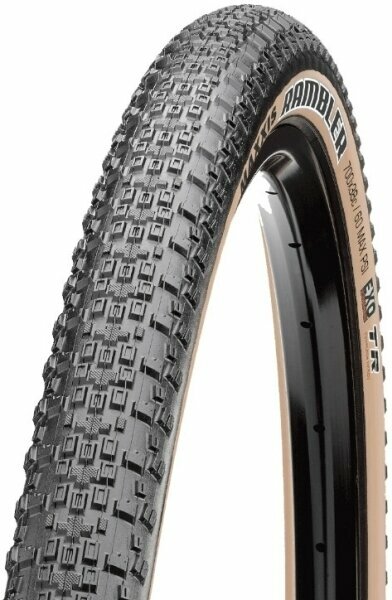 Trekking bike tyre MAXXIS Rambler 27,5" (584 mm) Black/Tanwall Trekking bike tyre