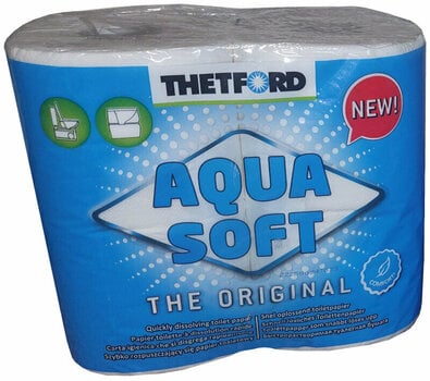 Camping Toilet Treatment Thetford Aqua Soft Toiletpaper 4-pack - 1