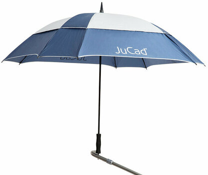 Deštníky Jucad Umbrella Windproof With Pin Blue/Silver - 1