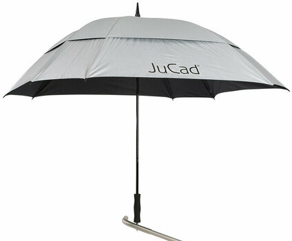 Deštníky Jucad Umbrella Windproof With Pin Silver - 1