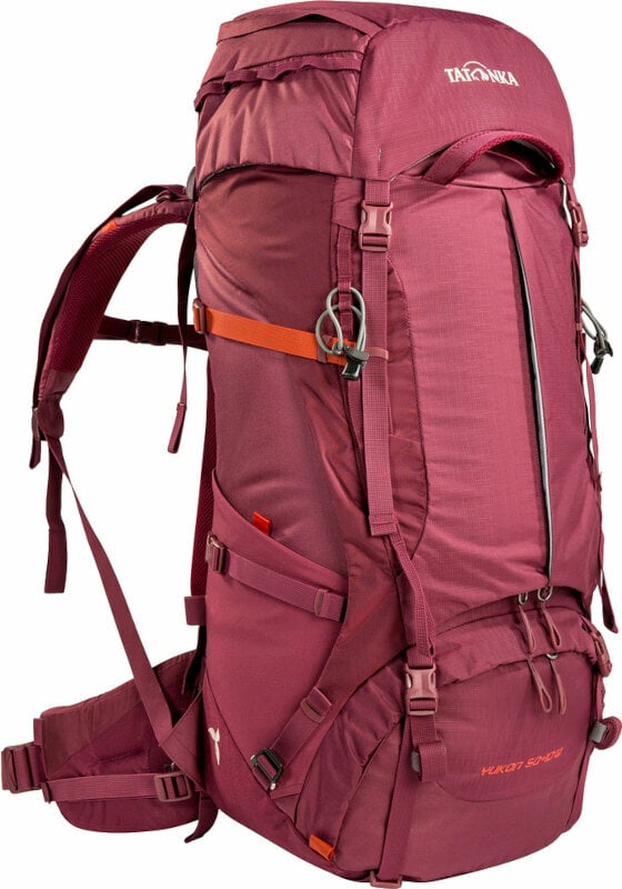 Outdoor Backpack Tatonka Yukon 50+10 Women Bordeaux Red/Dahlia UNI Outdoor Backpack