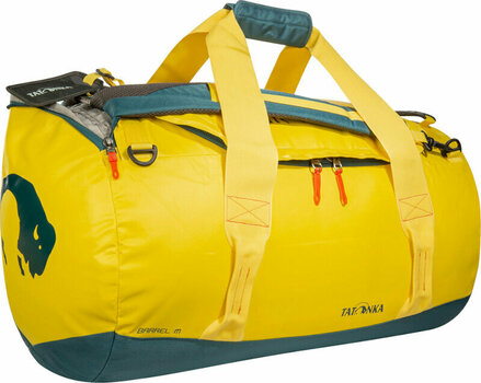 Lifestyle Backpack / Bag Tatonka Barrel M Solid Yellow 65 L Bag - 1