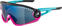 Cycling Glasses Alpina 5w1ng Blue/Magenta Black Matt/Blue Cycling Glasses