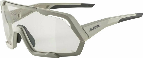 Cykelglasögon Alpina Rocket V Cool/Grey Matt/Clear Cykelglasögon - 1