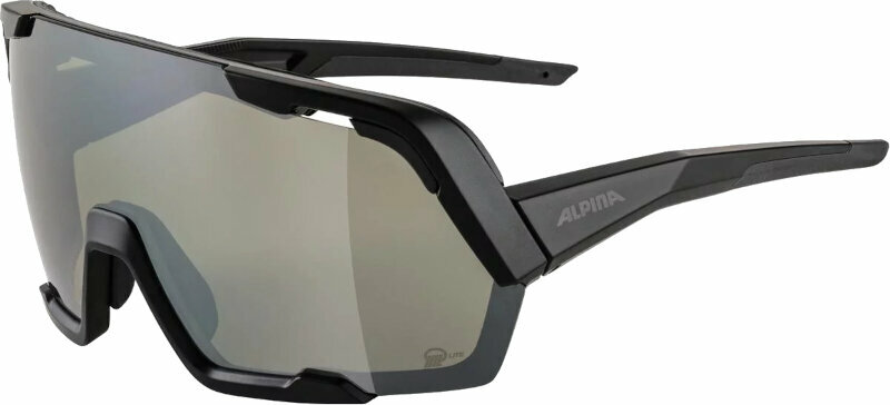 Kolesarska očala Alpina Rocket Bold Q-Lite Black Matt/Silver Kolesarska očala