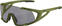 Óculos de desporto Alpina Hawkeye S Q-Lite V Olive Matt/Purple