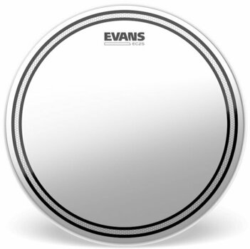 Parche de tambor Evans B10EC2S EC2 Frosted 10" Parche de tambor - 1