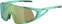 Lunettes de sport Alpina Hawkeye S Q-Lite Turquoise Matt/Green