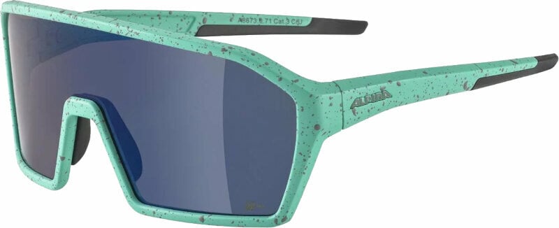 Óculos de ciclismo Alpina Ram Q-Lite Turquoise/Blur Matt/Blue Óculos de ciclismo