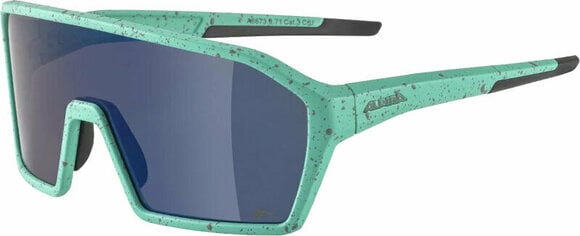 Occhiali da ciclismo Alpina Ram Q-Lite Turquoise/Blur Matt/Blue Occhiali da ciclismo - 1