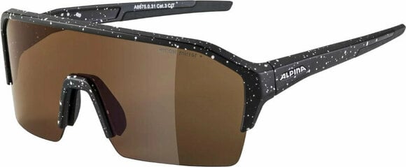 Kolesarska očala Alpina Ram HR Q-Lite Black/Blur Matt/Red Kolesarska očala - 1