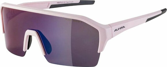 Cycling Glasses Alpina Ram HR Q-Lite Light/Rose Matt/Blue Cycling Glasses - 1