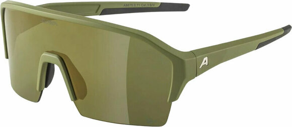 Kerékpáros szemüveg Alpina Ram HR Q-Lite Olive Matt/Gold Kerékpáros szemüveg - 1