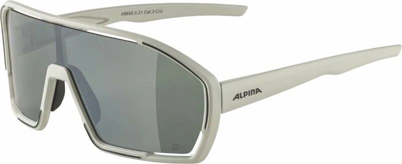 Cyklistické okuliare Alpina Bonfire Q-Lite Cool/Grey Matt/Silver Cyklistické okuliare