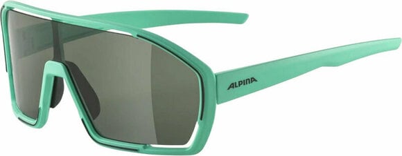 Cyklistické brýle Alpina Bonfire Turquoise Matt/Green Cyklistické brýle - 1