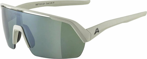 Óculos de desporto Alpina Turbo HR Q-Lite Cool/Grey Matt/Silver - 1