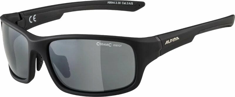Sportsbriller Alpina Lyron S Black Matt/Black